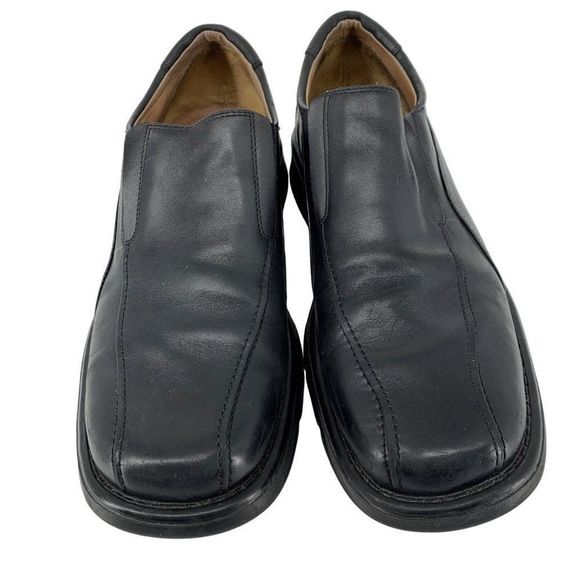 Mens Cambridge Classics Black Loafers 12 Bobby Leather 3862 - Picture 7 of 9